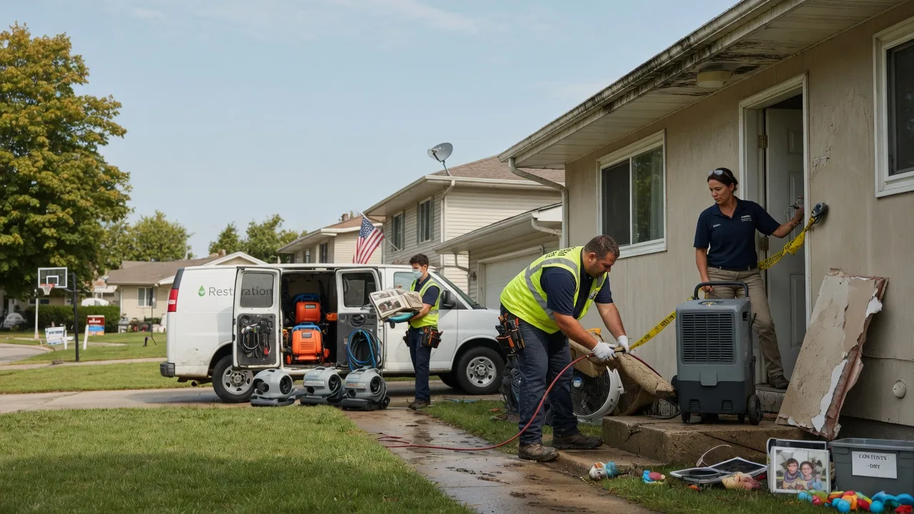 Water Damage Restoration in Dorchester, IA near me